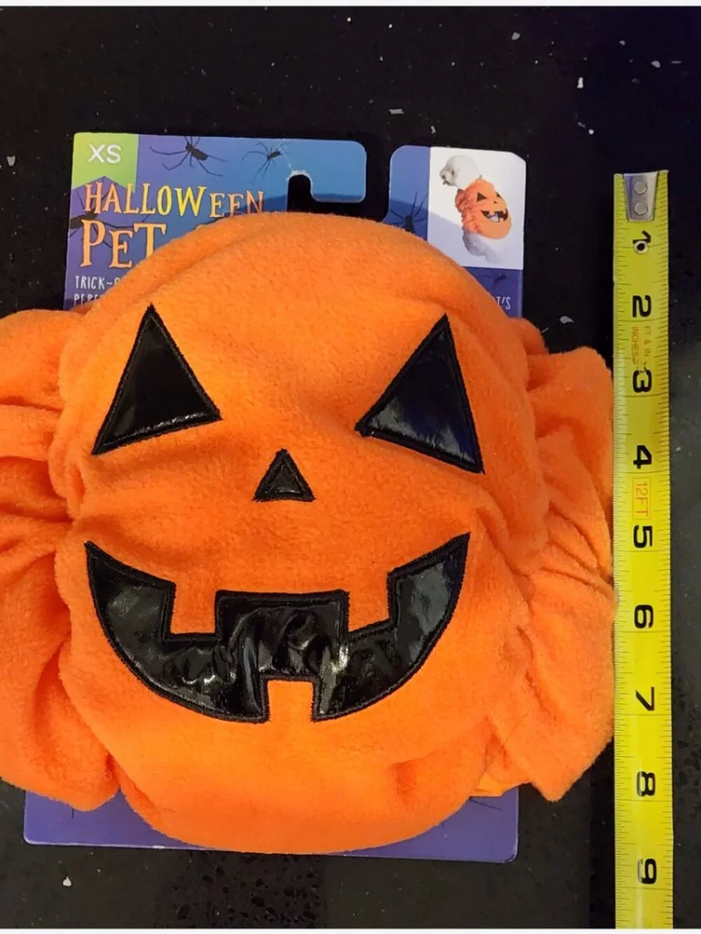 Jack O’ Lantern Halloween Pet Costume | XS [NWT]